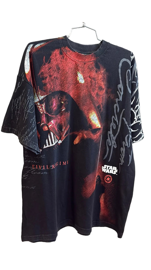 Civil Regime x Star Wars Darth Vader AOP Oversized Tee