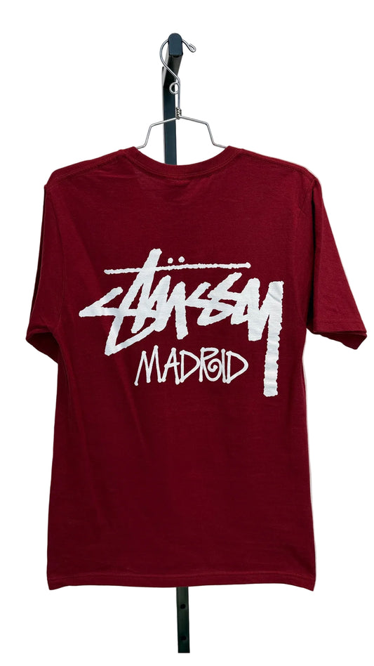 Stussy Madrid red tee