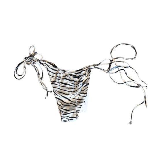 Small animal print swim bottoms