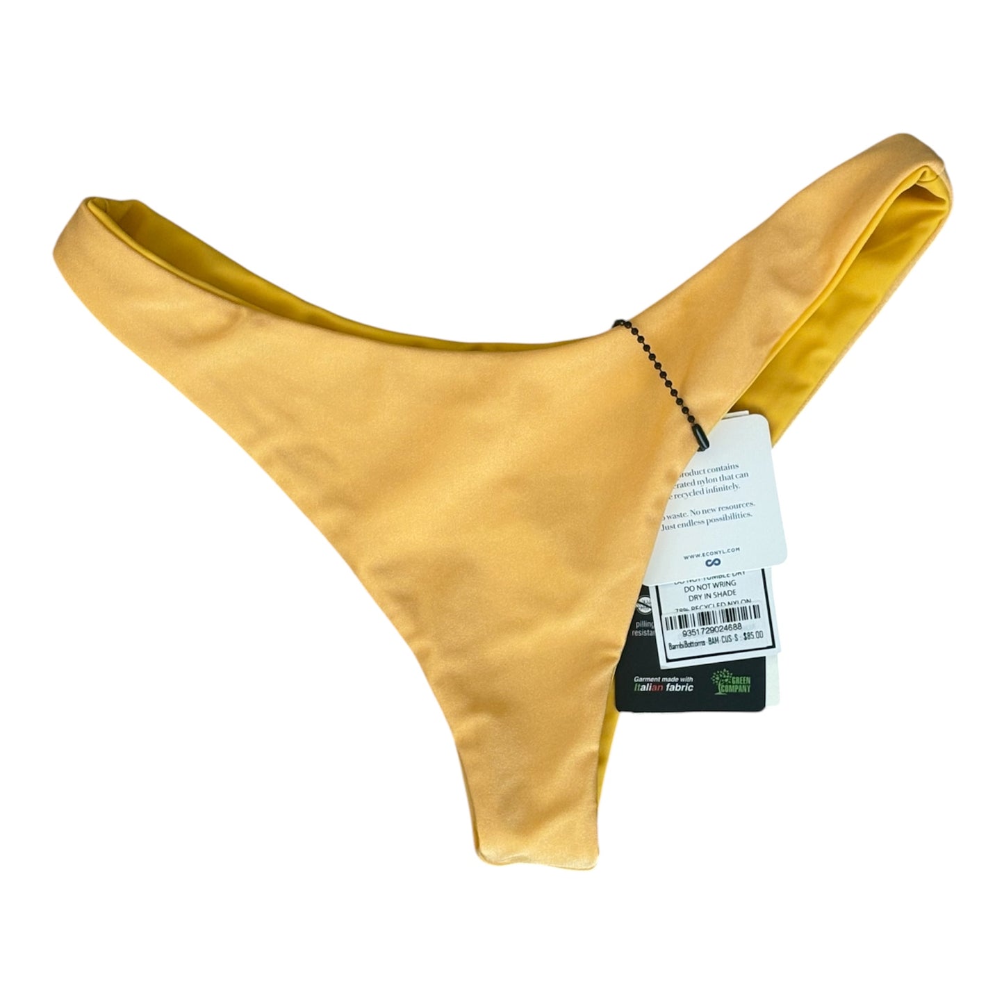 Small golden yellow swimsuit set